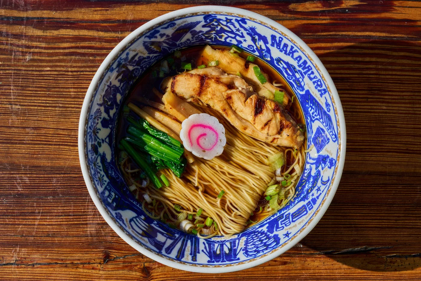 Nakamura ramen photograph; precise bowl not identified by source