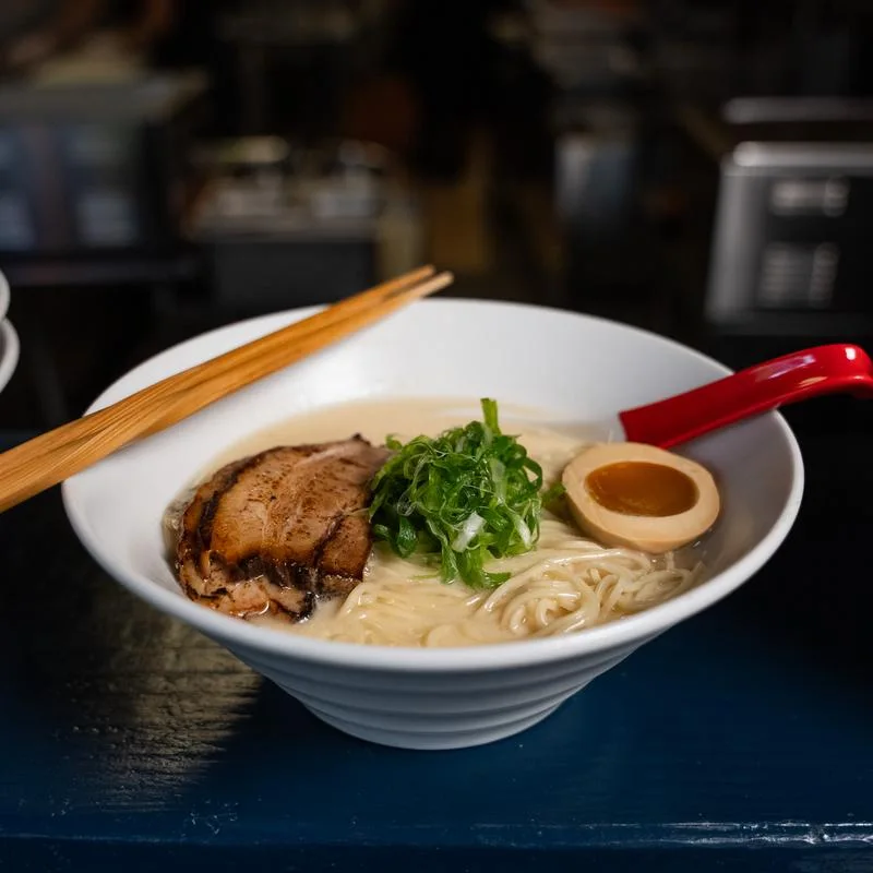 TonTori ramen, Orchard Street branch menu photograph