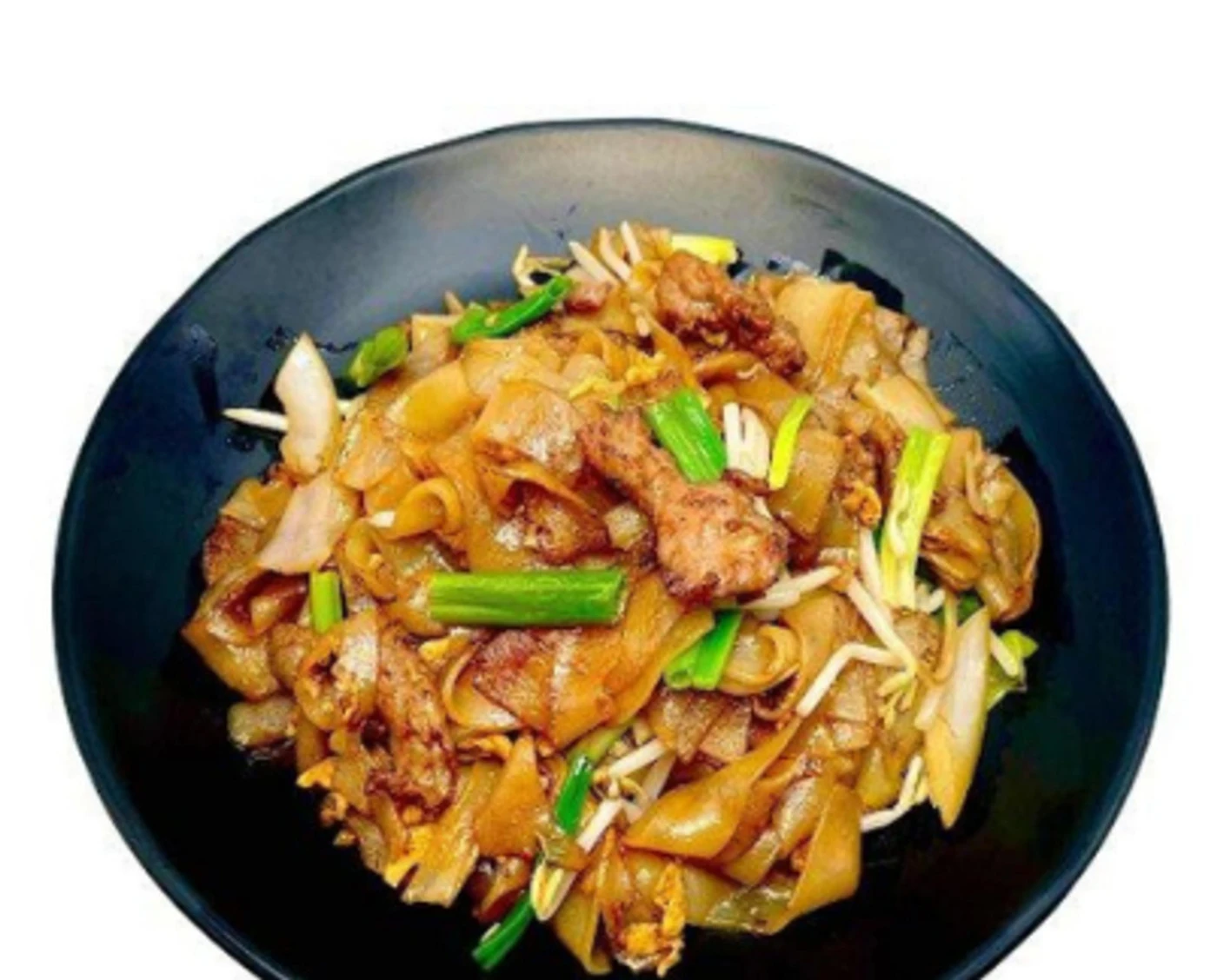 Beef wok-fried flat noodles from the E Noodle menu
